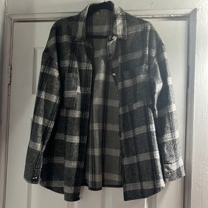 Plaid shacket